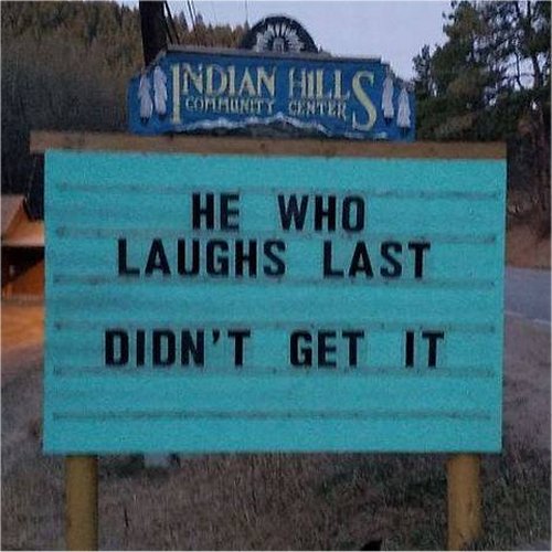 Punny Signs