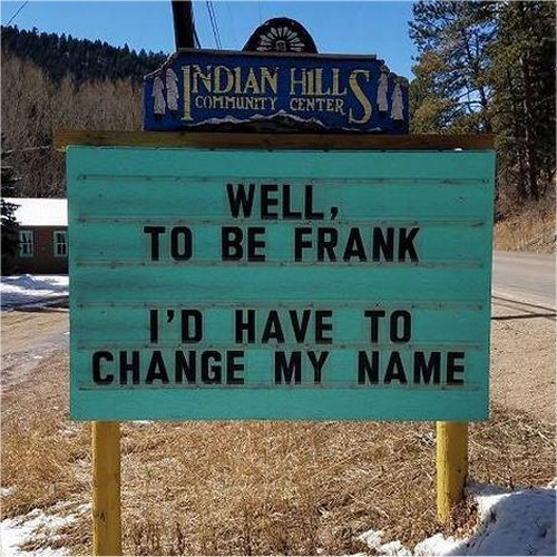 Punny Signs